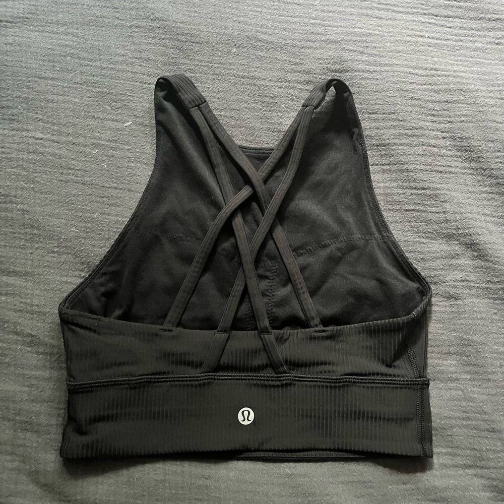 Lululemon Black Sports Bra